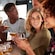 A group of friends drinking beer